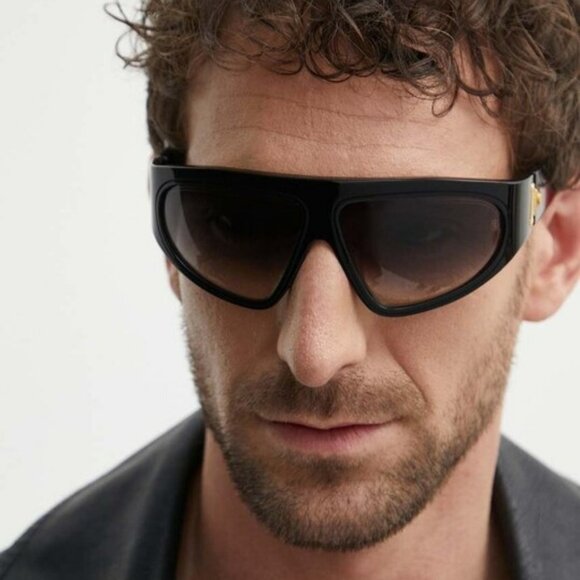 Balmain  B-ESCAPE BPS-143A-62 Women BRAND NEW Sunglasses Titanium Black Gold - Picture 12 of 12